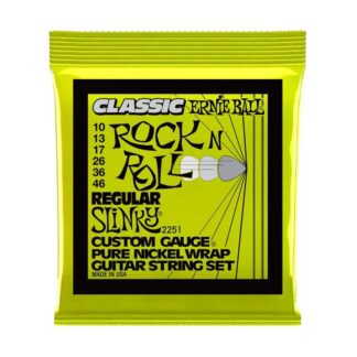 سیم گیتار Ernie Ball مدل 2251 Slinky Rock N Roll Nickel 10-46