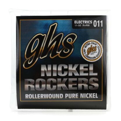 سیم گیتار GHS مدل R+RM Pure Nickel 11-50