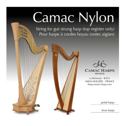 سیم چنگ Camac مدل Harp Pedal Nylon G06