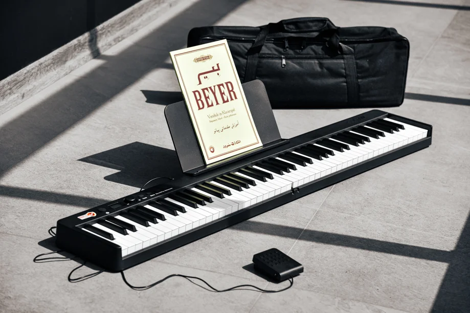 پیانو دیجیتال تاشو Anysen مدل BX-20 ‌BK