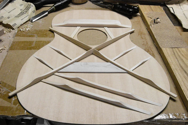 ساختار خاص Scalloped X- Bracing