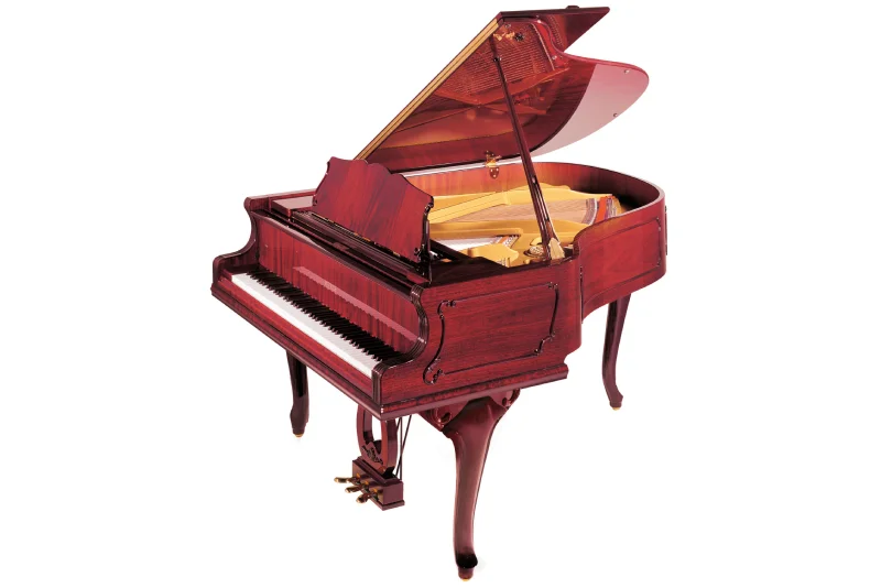 پیانو آکوستیک گرند Petrof مدل PIV 173 Breeze Chippendale Polish Walnut