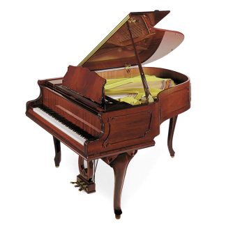پیانو آکوستیک گرند Petrof مدل PIV 173 Breeze Chippendale Polish Walnut