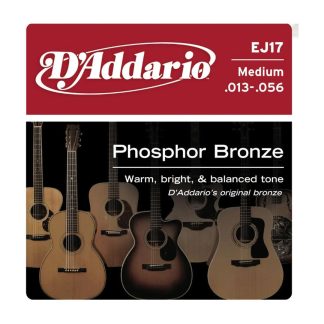 سیم گیتار DAddario مدل Phosphor Bronze EJ17