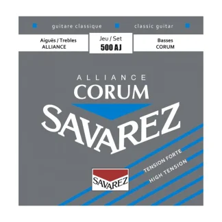 سیم گیتار ساوارز مدل Savarez Corum 500 AJ