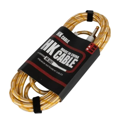 کابل اچ‌کا مدل HK Cable Wire Cord 3M Yellow