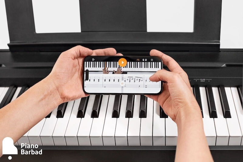 اپلیکیشن‌های ضروری برای یادگیری پیانو - پیانو باربد