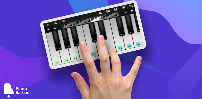 اپلیکیشن‌های ضروری برای یادگیری پیانو - پیانو باربد