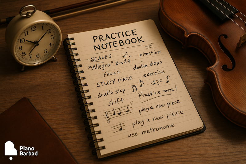 ۱۰ اشتباه رایج در یادگیری ویولن - پیانو باربد