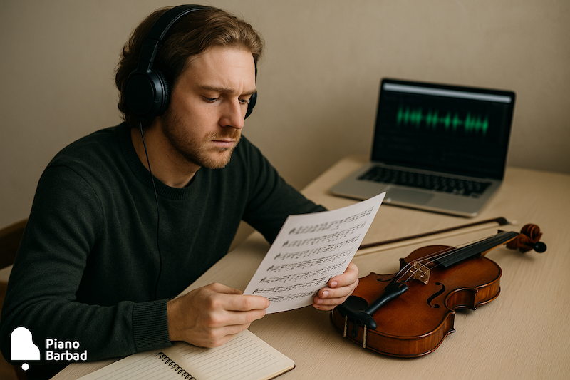 ۱۰ اشتباه رایج در یادگیری ویولن - پیانو باربد