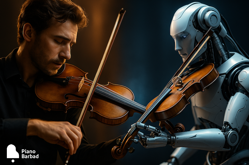 آینده هوش مصنوعی در موسیقی کلاسیک - پیانو باربد