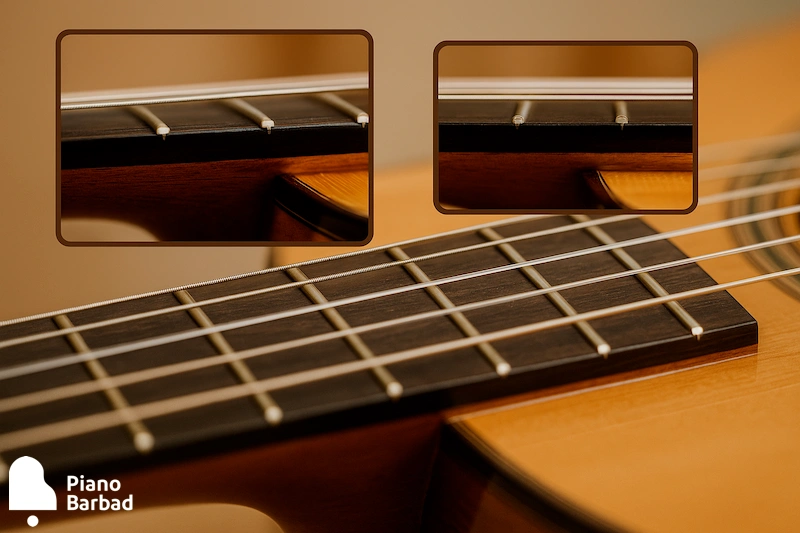 چوب و اکشن گیتار - پیانو باربد