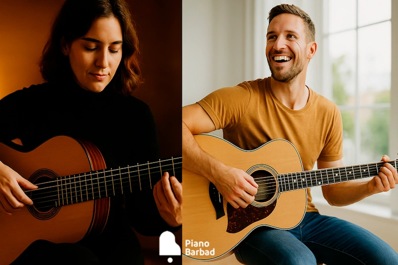 گیتار کلاسیک یا آکوستیک؟ - پیانو باربد