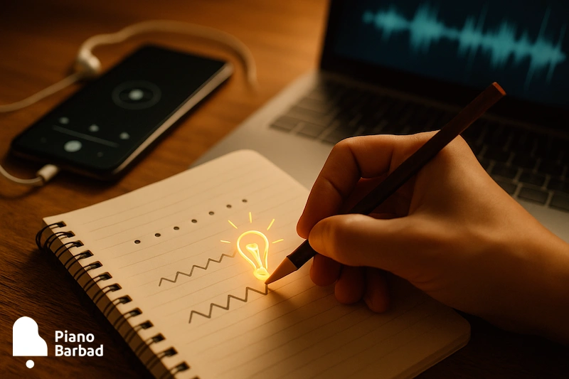 تقویت خلاقیت به کمک موسیقی - پیانو باربد