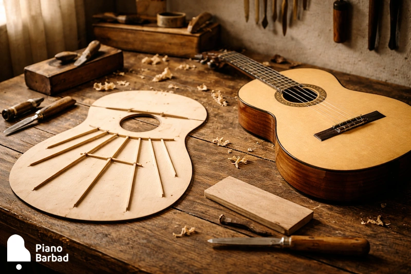 تولد گیتار کلاسیک مدرن - پیانو باربد