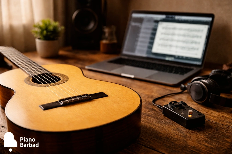 گیتار کلاسیک امروزی - پیانو باربد