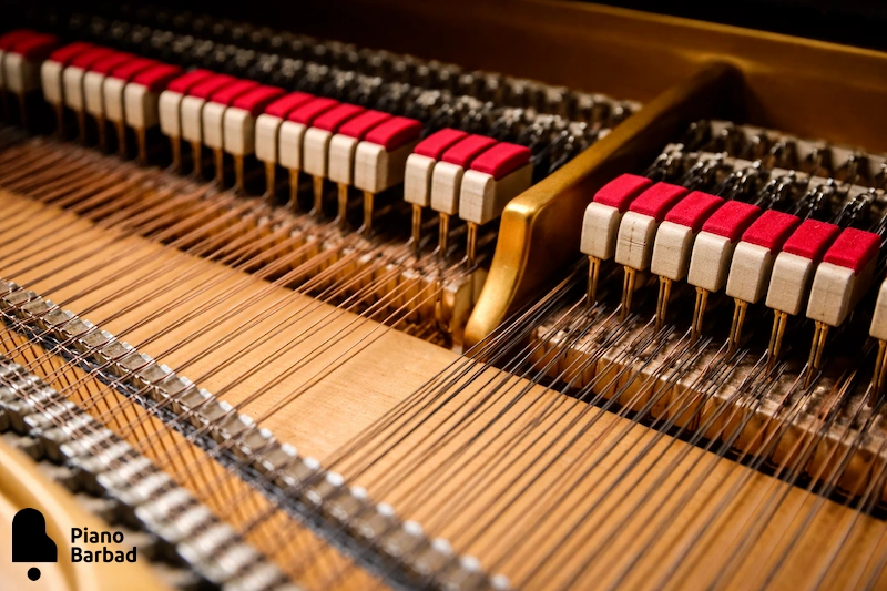 دمپر پیانو - پیانو باربد