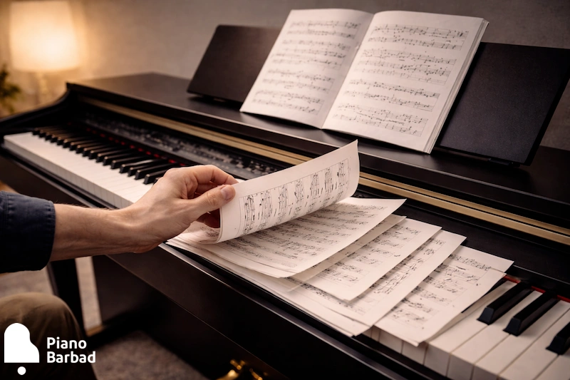 پلی‌فونی در پیانو دیجیتال - پیانو باربد