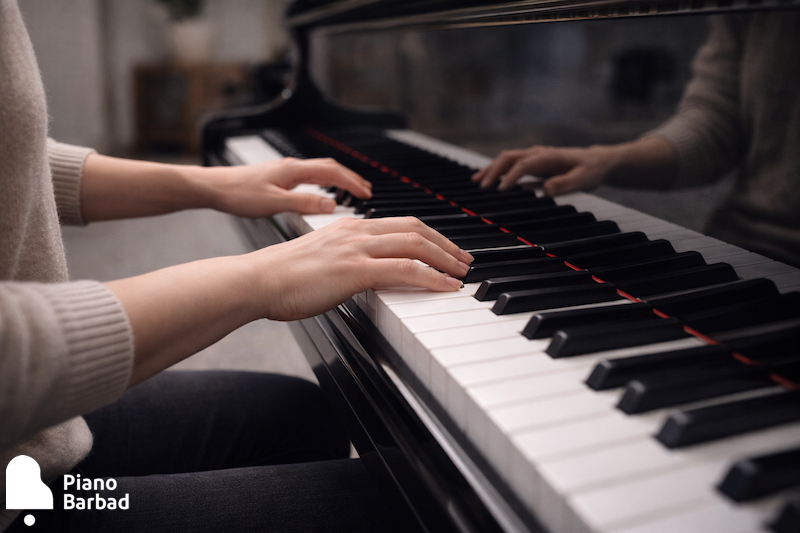 تاچ و سنگینی کلاویه - پیانو باربد
