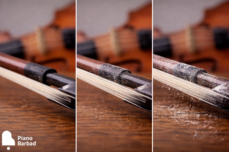 rosin روی آرشه - پیانو باربد