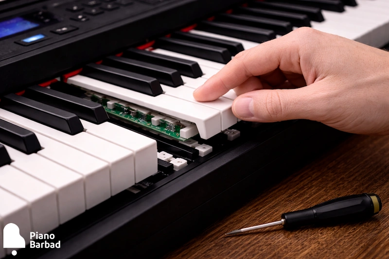 مراقبت از پیانو دیجیتال - پیانو باربد