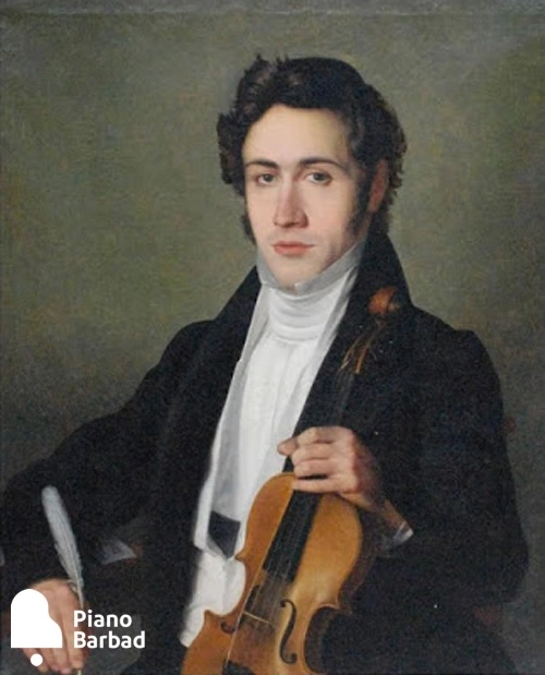 پاگانینی در جوانی - پیانو باربد